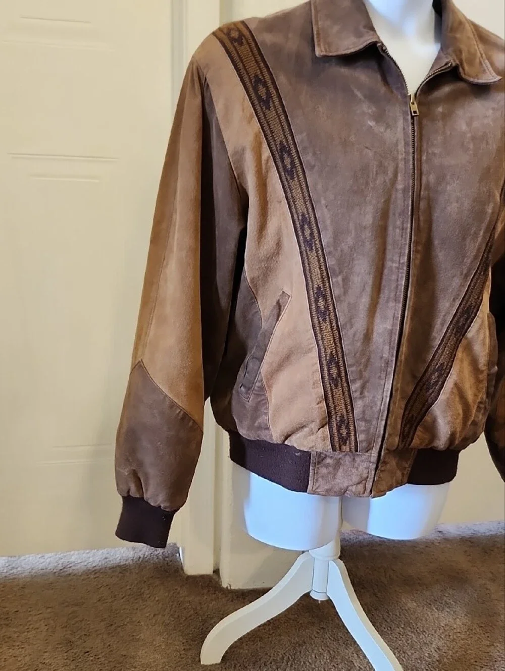 Scully mens western leather jacket SZ XL